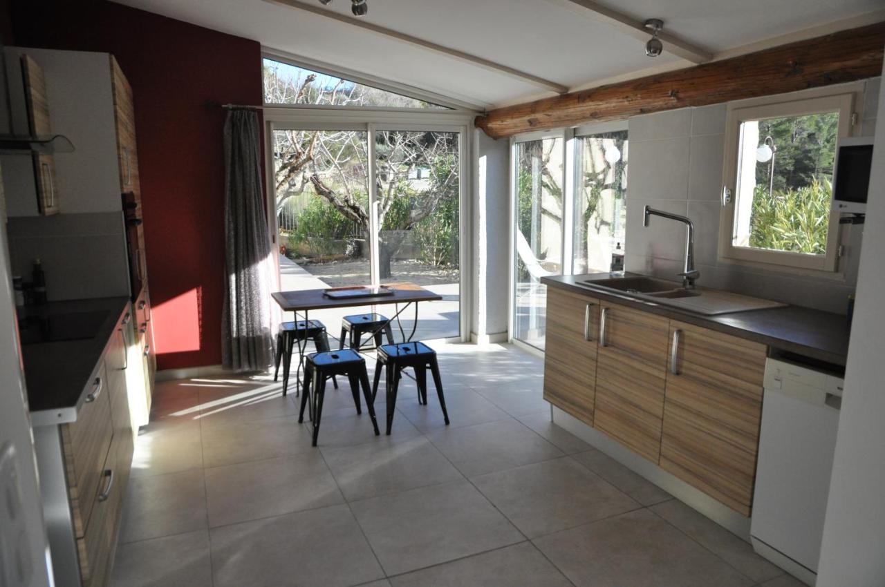 Vila Les Terrasses De La Roque-Alric Exteriér fotografie