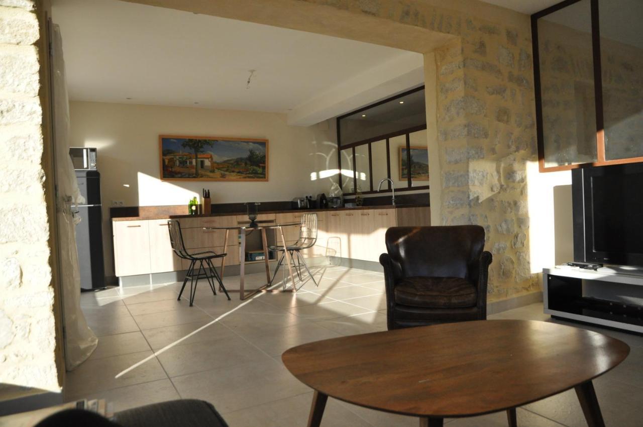Vila Les Terrasses De La Roque-Alric Exteriér fotografie